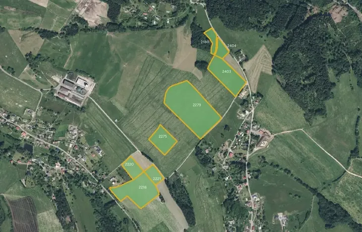 Prodej louky, Jílové u Držkova, 26037 m2