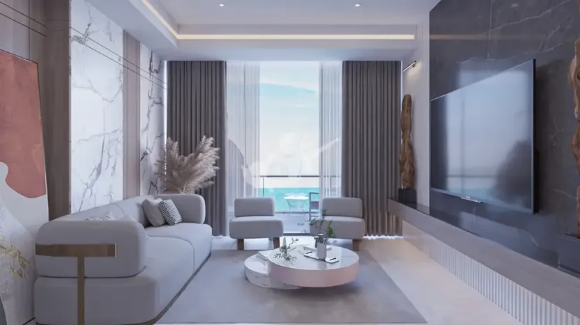 Prodej bytu 1+kk, Trikomo, Kypr, 39 m2