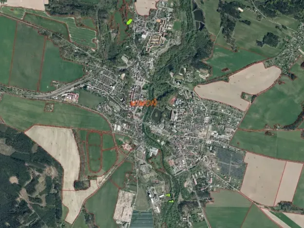 Dražba louky, Mimoň, 1436 m2