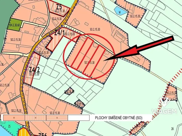 Prodej podílu pozemku pro bydlení, Krásná Lípa, 126 m2