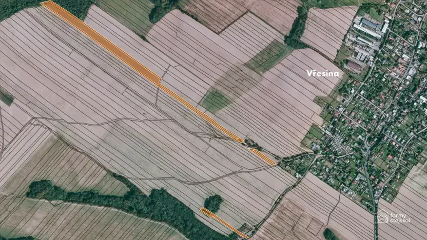 Prodej pole, Vřesina, 171106 m2
