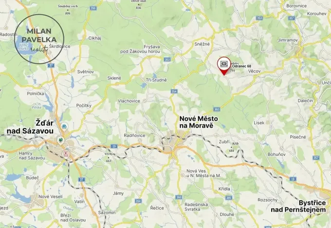 Prodej rodinného domu, Věcov - Odranec, 379 m2