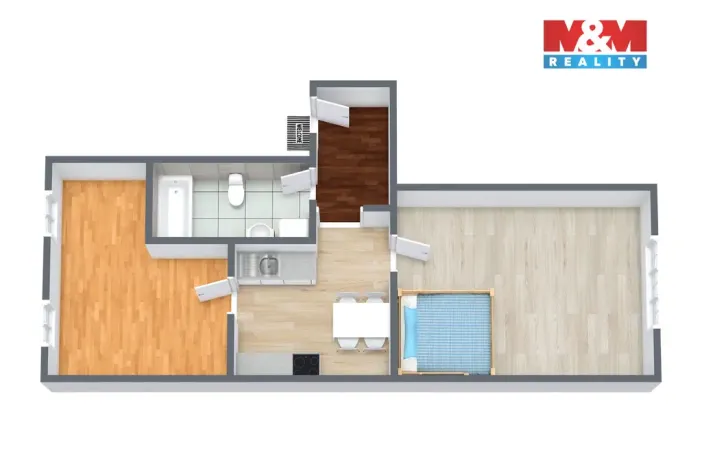 Prodej bytu 2+1, Karlovy Vary - Rybáře, Sokolovská, 77 m2