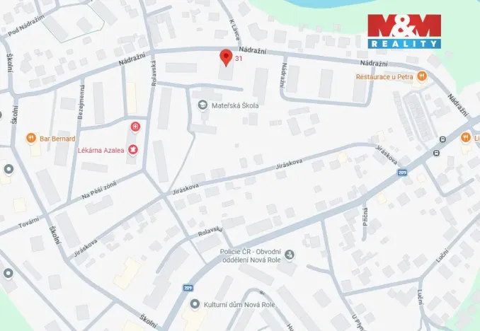 Pronájem bytu 1+1, Nová Role, Nádražní, 52 m2