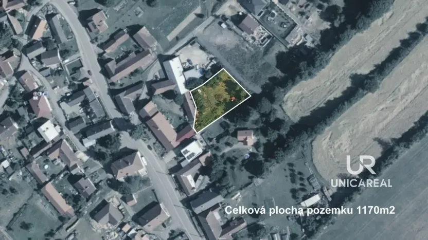 Prodej pozemku, Sklené nad Oslavou, 1170 m2