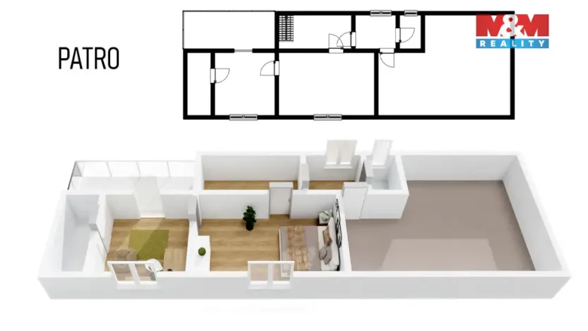 Prodej rodinného domu, Kostelec nad Orlicí, Hálkova, 120 m2