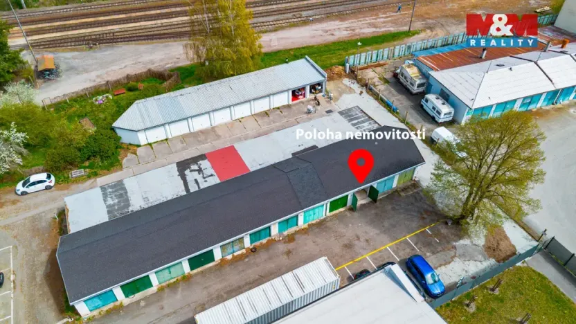 Prodej garáže, Třeboň, 21 m2