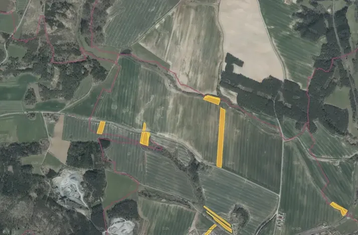 Prodej podílu pole, Mladotice, 37649 m2