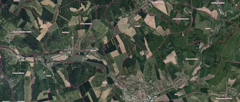 Prodej podílu pole, Uherský Brod, 7704 m2