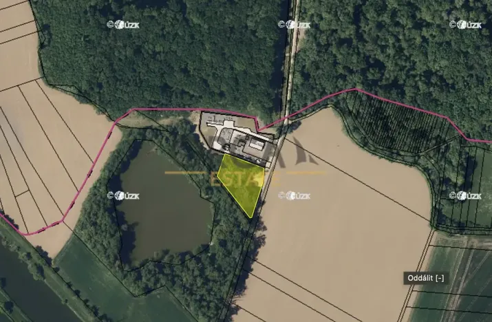 Prodej louky, Bezměrov, 3812 m2