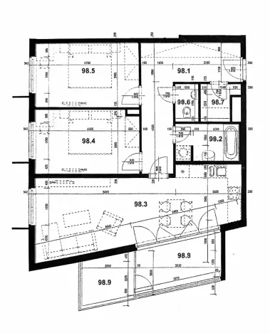 Prodej bytu 3+kk, Praha - Holešovice, 91 m2