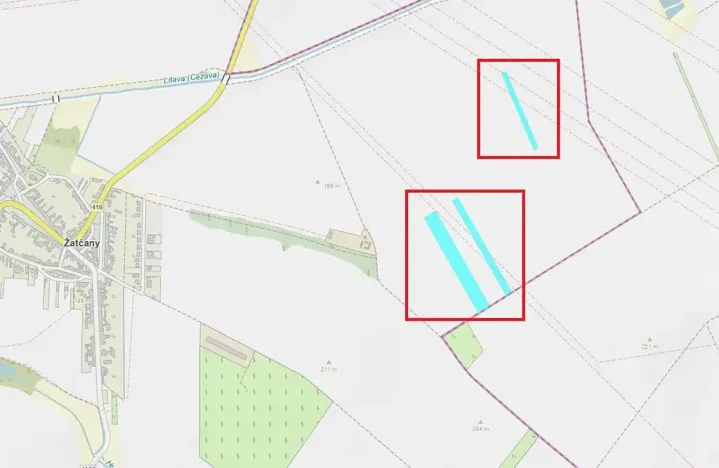 Prodej pole, Žatčany, 22338 m2