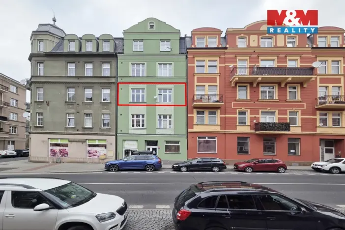 Pronájem bytu 2+1, Karlovy Vary - Drahovice, Vítězná, 69 m2