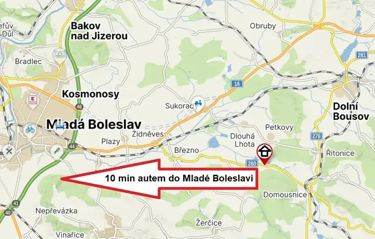 Prodej rodinného domu, Petkovy, 75 m2