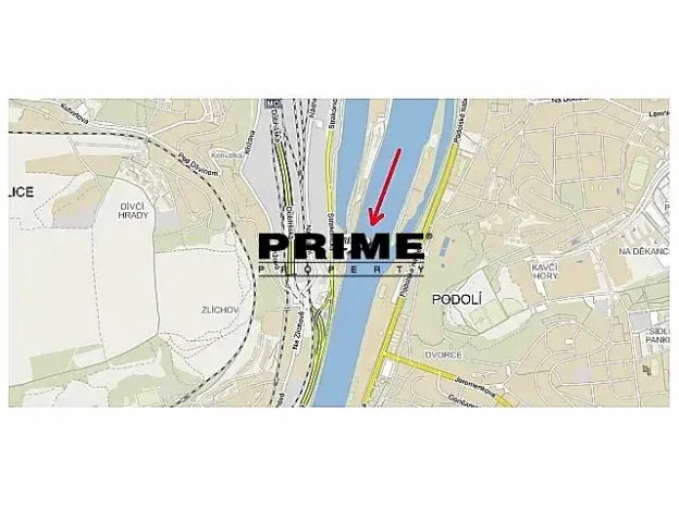 Pronájem kanceláře, Praha - Hlubočepy, Strakonická, 264 m2