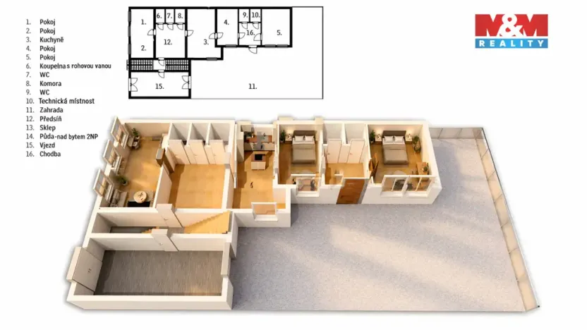 Prodej bytu 4+1, Pardubice - Zelené Předměstí, Hronovická, 140 m2