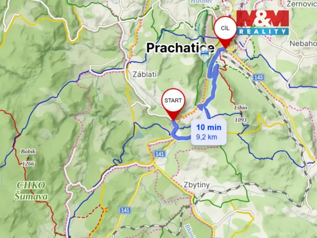 Prodej pozemku pro bydlení, Záblatí - Albrechtovice, 2524 m2