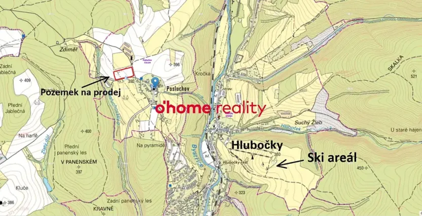 Prodej pole, Hlubočky, 18534 m2