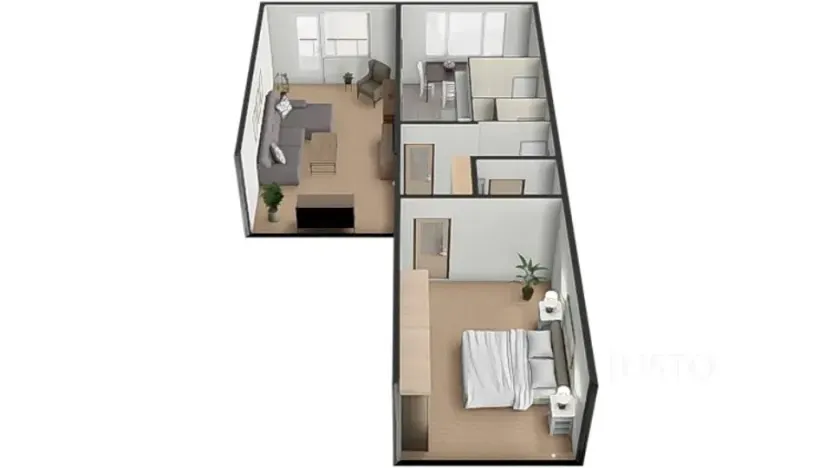 Prodej bytu 2+1, Písek, třída Přátelství, 60 m2