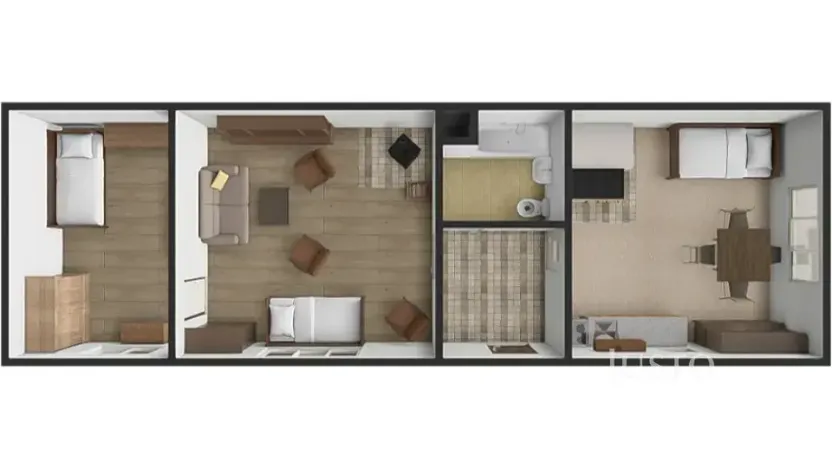 Prodej rodinného domu, Dobev, 64 m2