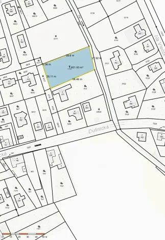Prodej pozemku pro bydlení, Úhonice, Dušnická, 1669 m2
