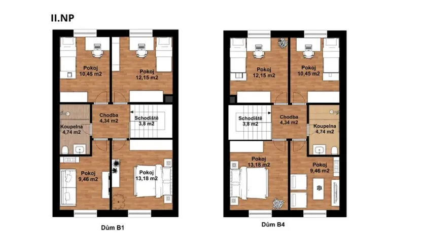 Prodej rodinného domu, České Budějovice, 75 m2