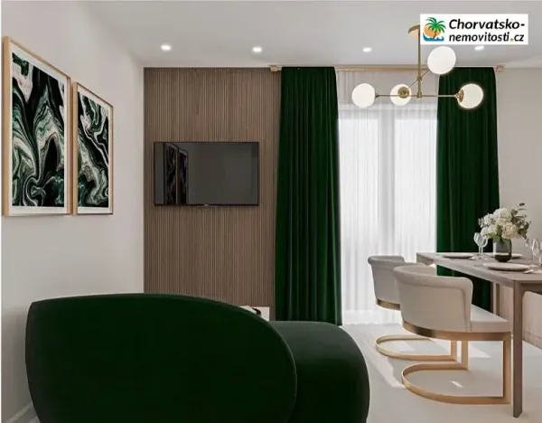 Prodej bytu 2+kk, Pag, Chorvatsko, 40 m2