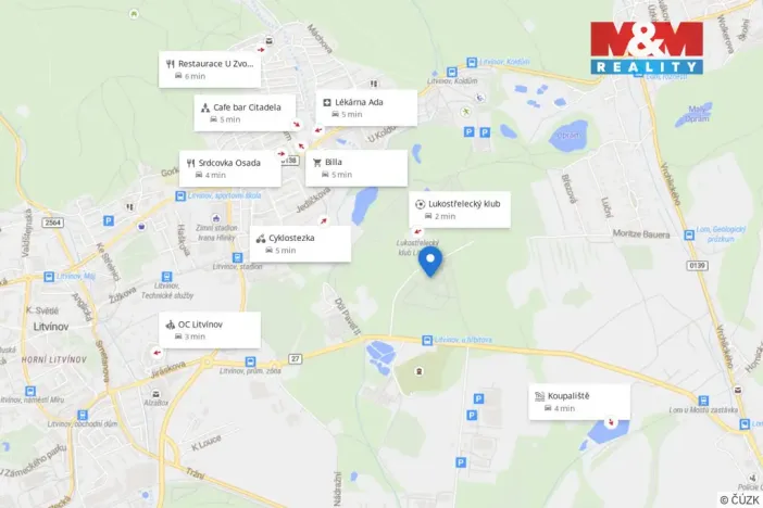 Prodej zahrady, Litvínov - Horní Litvínov, 440 m2