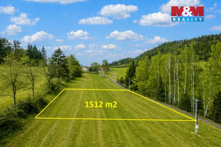 Prodej pozemku pro bydlení, Milešov, 1512 m2