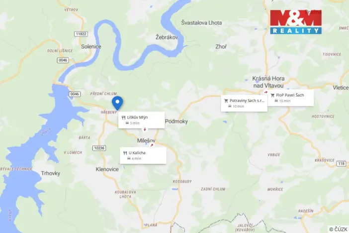 Prodej pozemku pro bydlení, Milešov, 1512 m2