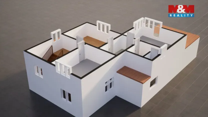 Prodej rodinného domu, Duchcov, Dobrovského, 185 m2