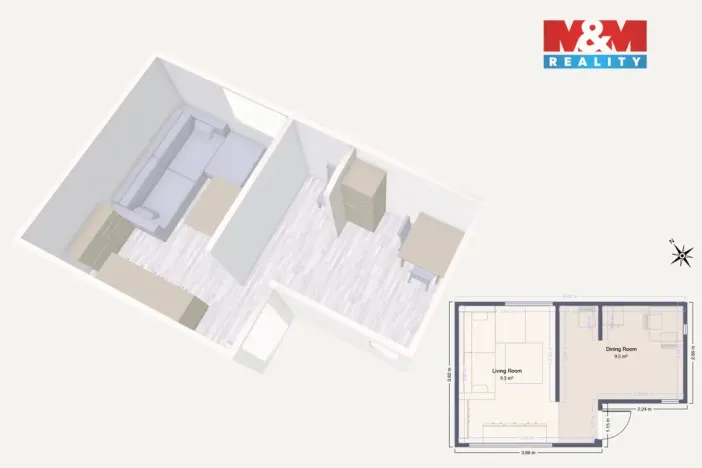 Prodej chaty, Chomutov, 19 m2