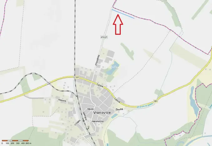 Prodej pole, Vranovice, 4670 m2