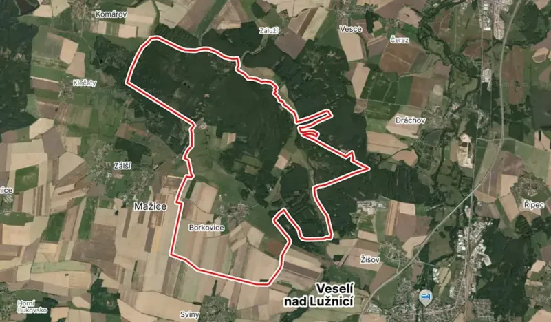 Prodej pole, Borkovice, 37657 m2