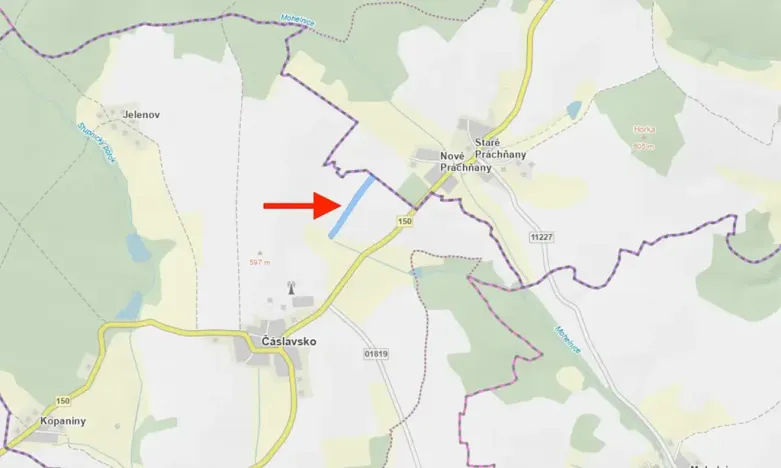 Prodej pole, Čáslavsko, 11982 m2