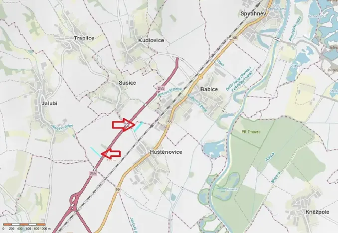 Prodej pole, Huštěnovice, 17443 m2