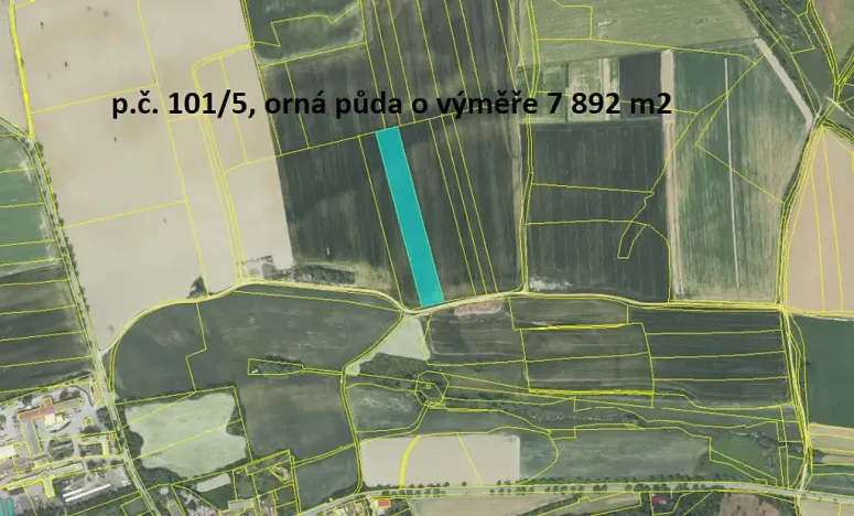 Prodej pole, Roblín, 16023 m2