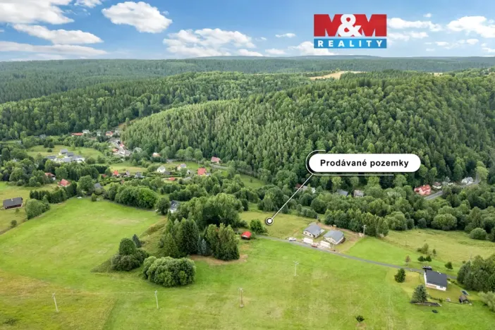 Prodej pozemku pro bydlení, Český Jiřetín, 4093 m2