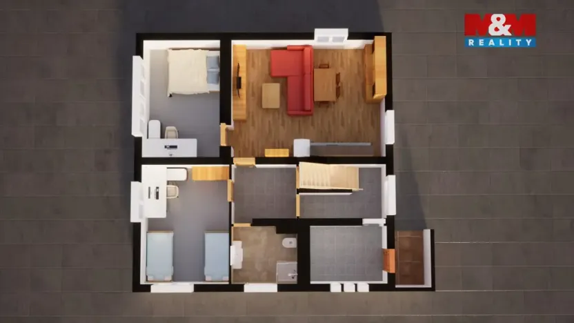 Prodej rodinného domu, Liběchov, Nad Hřištěm, 286 m2