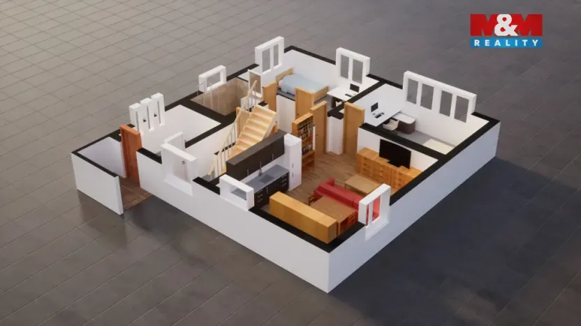 Prodej rodinného domu, Liběchov, Nad Hřištěm, 286 m2