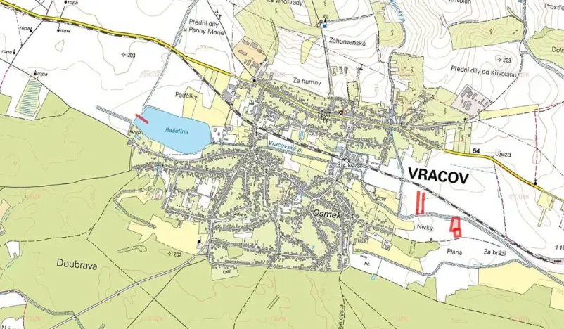 Prodej pole, Vracov, 4258 m2