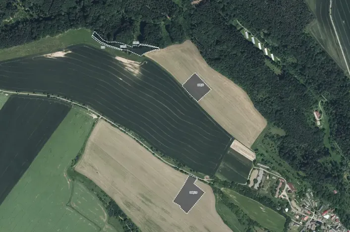 Prodej pole, Mukařov, 14184 m2