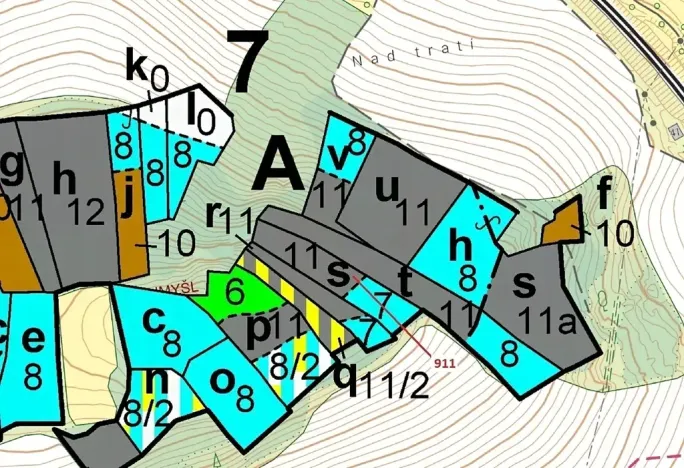 Dražba lesa, Kovčín, 2882 m2