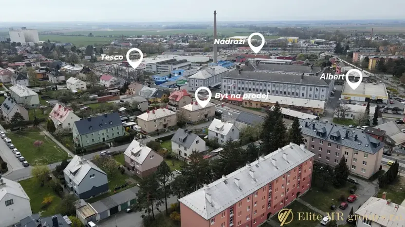 Prodej bytu 2+1, Šternberk, Husova, 60 m2