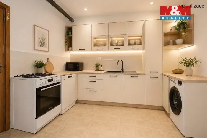 Prodej bytu 2+1, Hanušovice, Školní, 60 m2