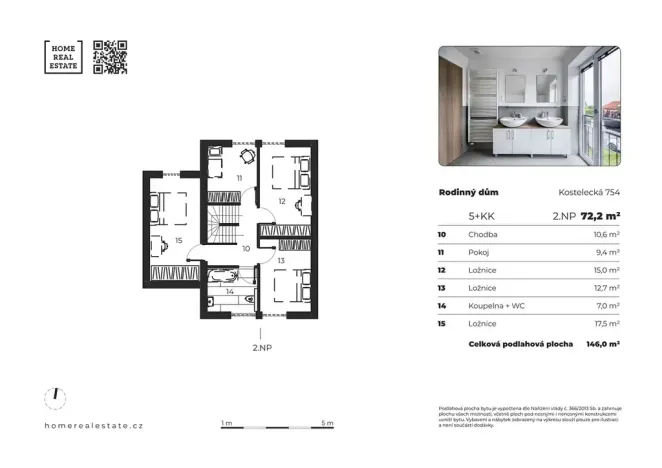 Prodej vily, Bašť, Kostelecká, 145 m2
