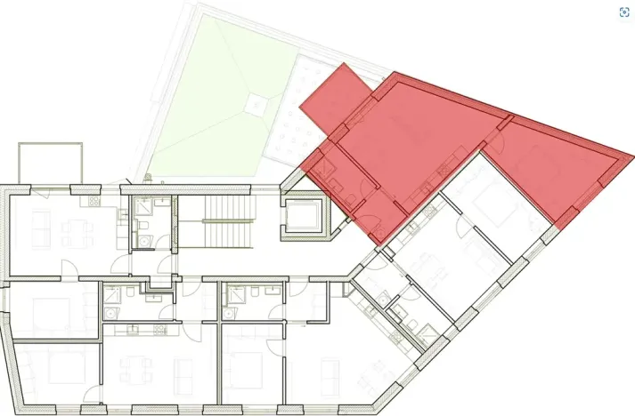 Prodej bytu 2+kk, Praha - Zbraslav, Elišky Přemyslovny, 52 m2