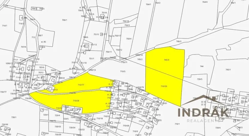 Prodej lesa, Velká Lhota, 28329 m2