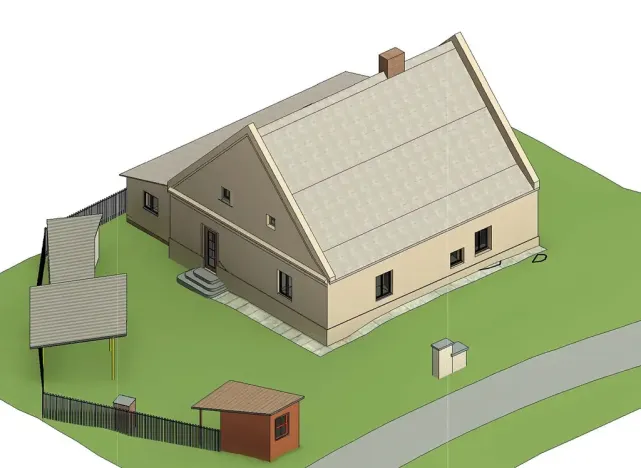 Prodej rodinného domu, Bohušovice nad Ohří, 320 m2