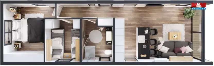 Prodej rodinného domu, Vysoké Chvojno, 57 m2